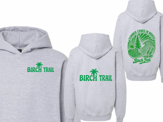 Birch Trail palm hoodie