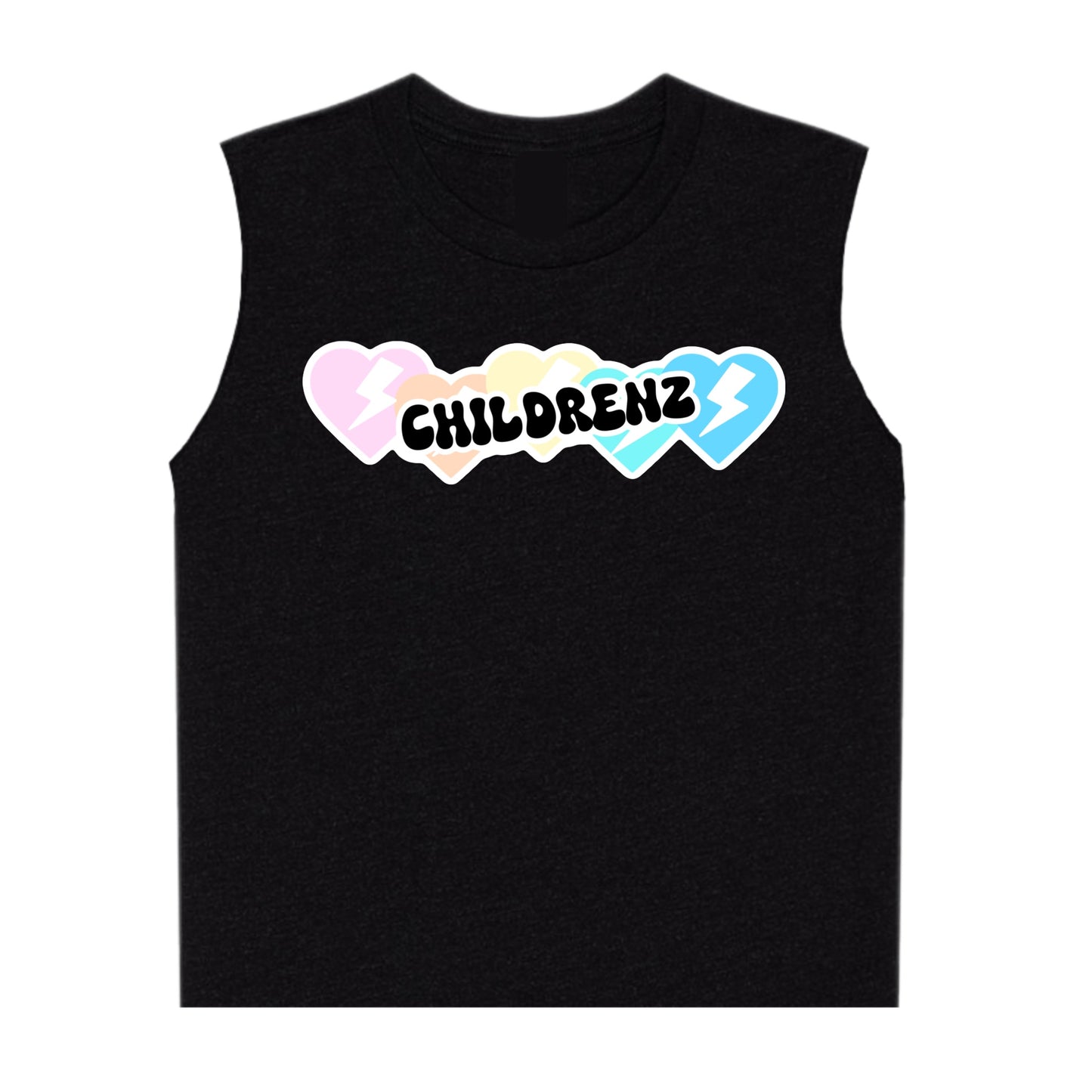 Childrenz Center pastel hearts tank