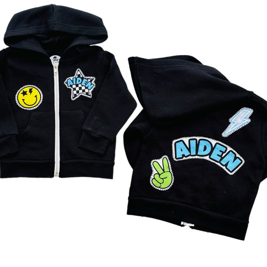 Boys PATCHED hoodie