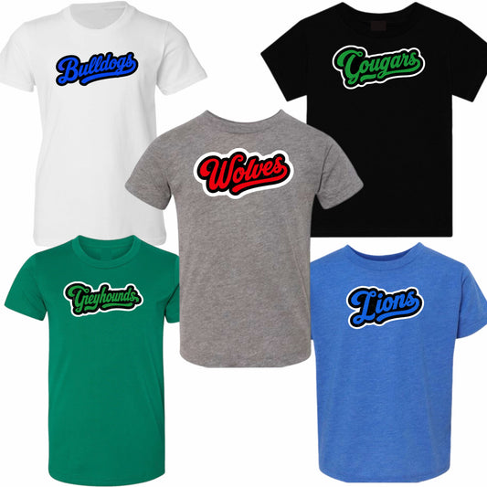 Boys mascot tee