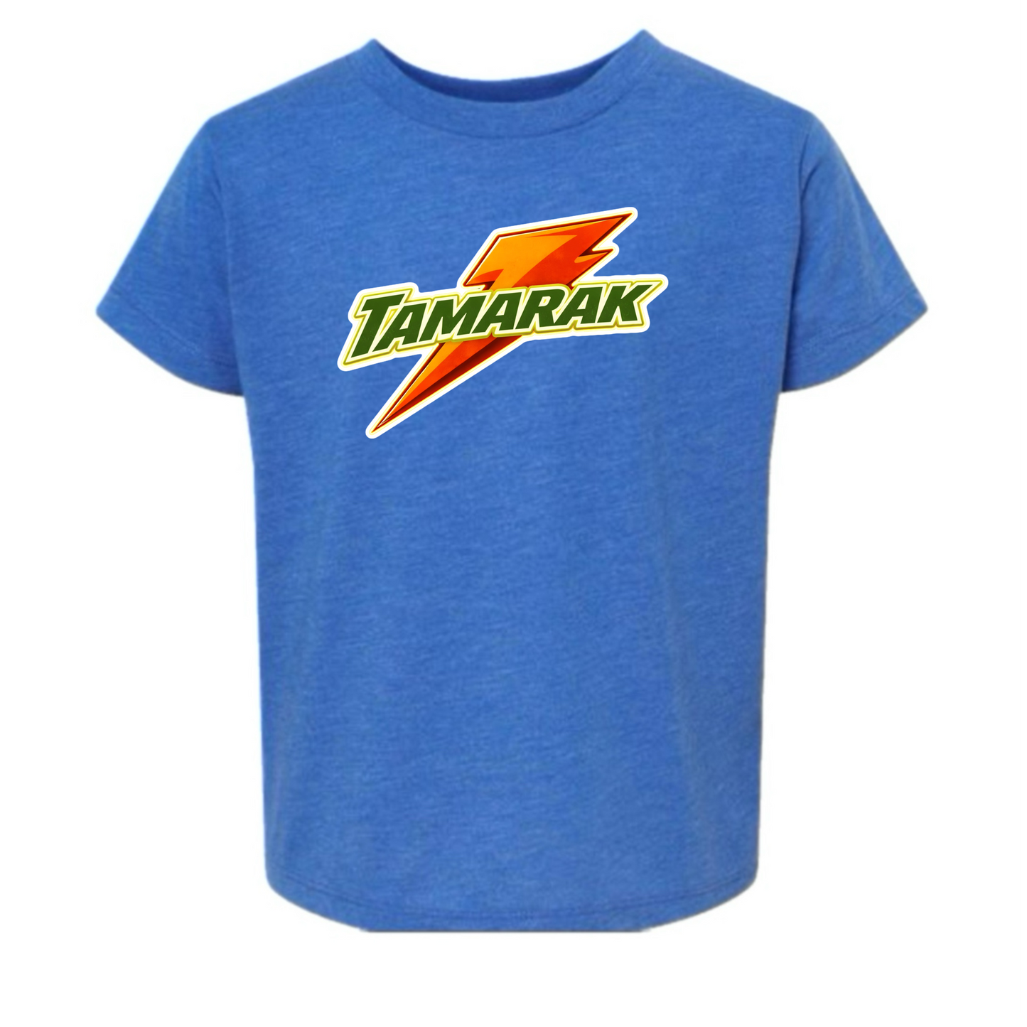 Tamarak boys orange bolt tee