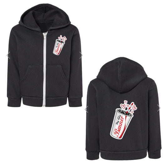 BANNER girls Diet Coke zip hoodie