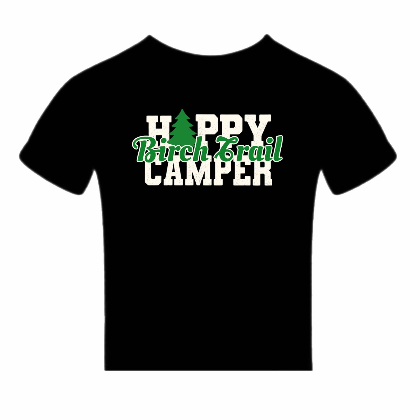 Birch Trail happy camper tee