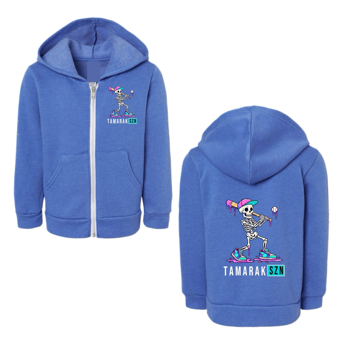 TAMARAK boys baseball skeleton zip hoodie