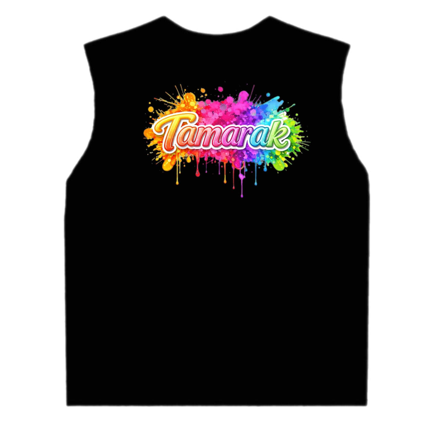 TAMARAK girls neon splatter tank