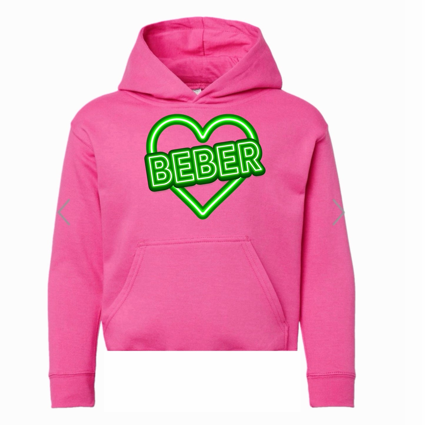 Beber neon sign hoodie