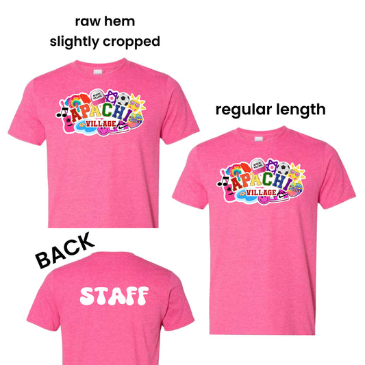 Apachi collage staff tee