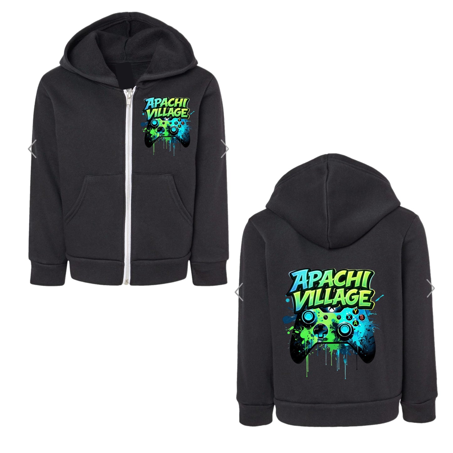 Boys Apachi/ Apachi Village gamer hoodie