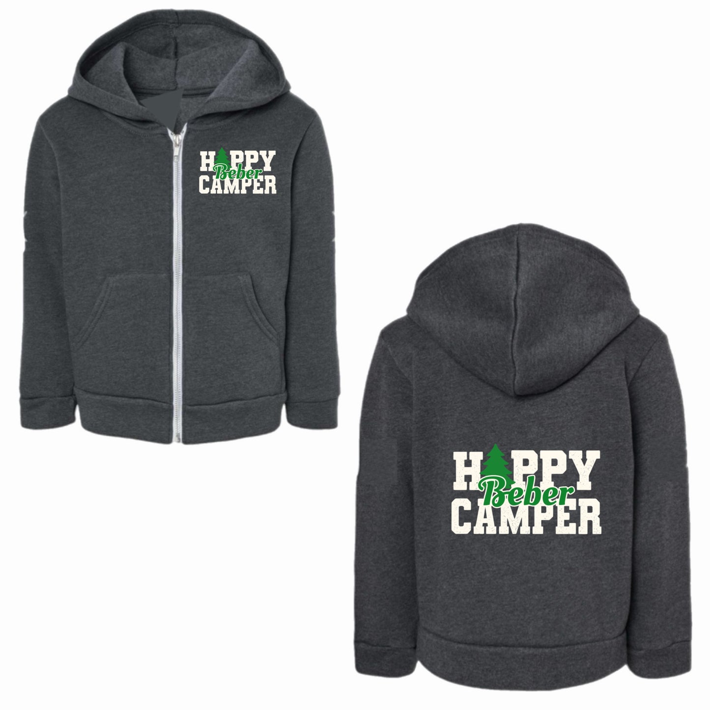Beber happy camper zip hoodie