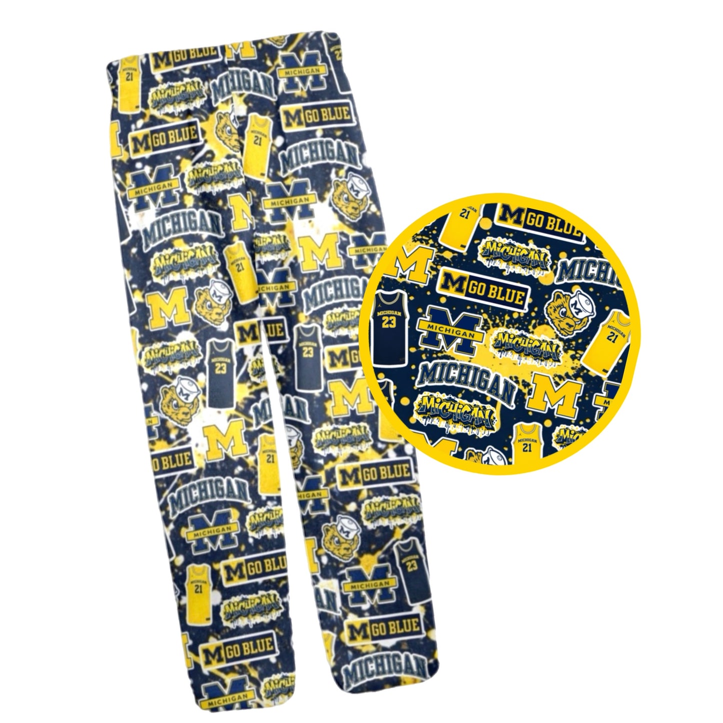 Michigan fleece pants