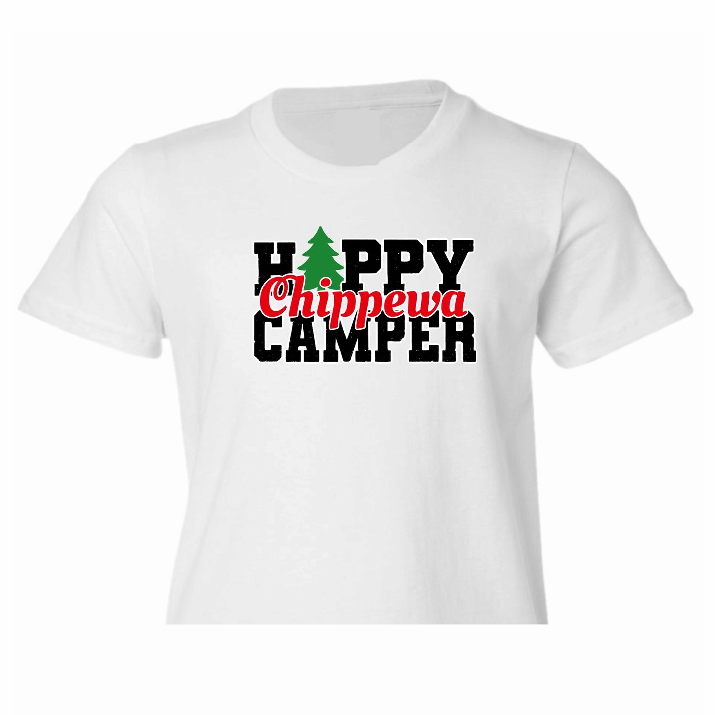 Chippewa happy camper tee