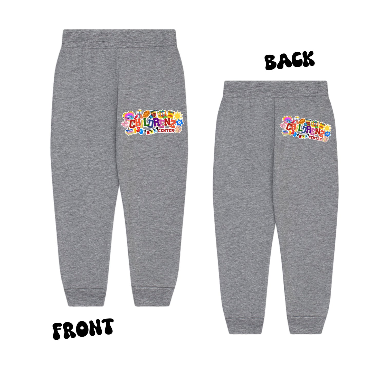 Childrenz Center girls collage joggers