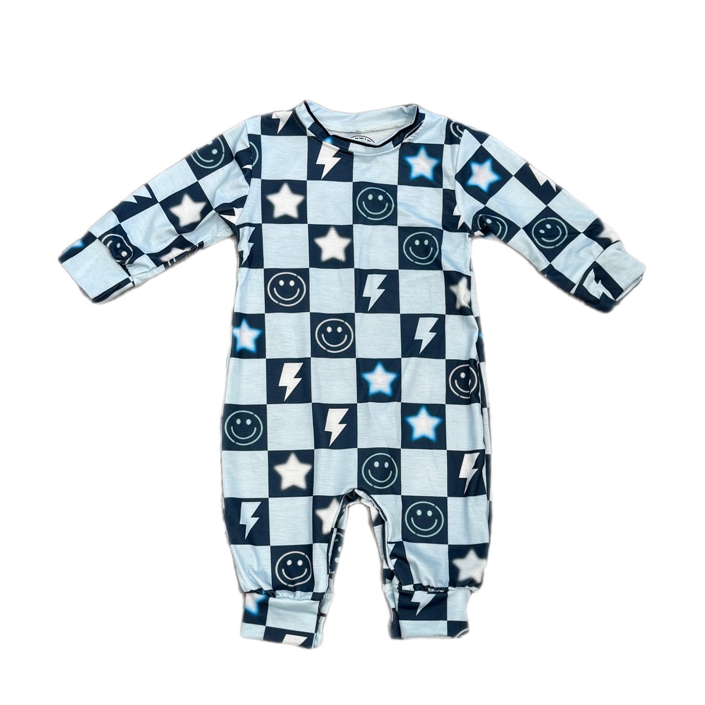 Checkered Romper