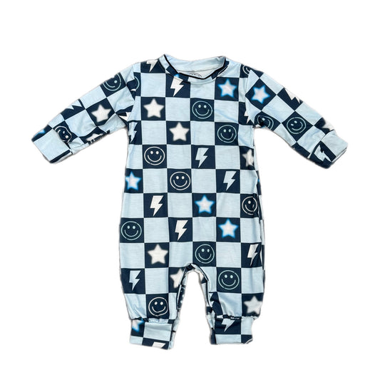 Checkered Romper