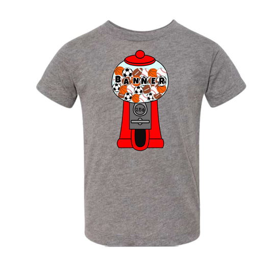 Banner Boys gum ball tee
