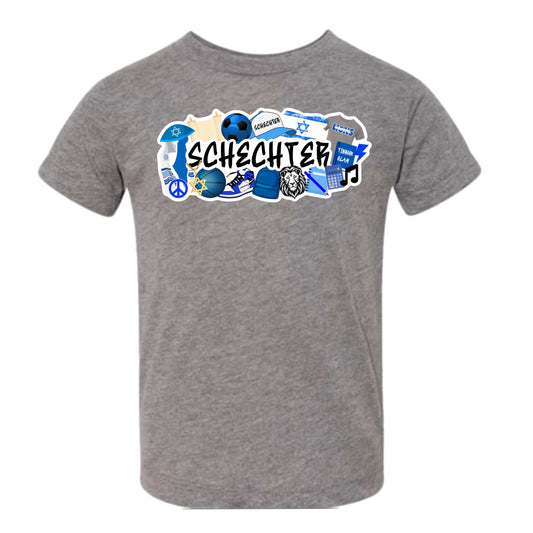 Schechter boys collage tee