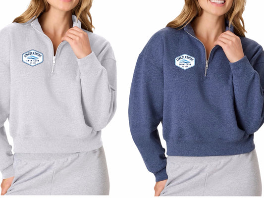 Women’s Lincolnshire Swim club  1/2 zip