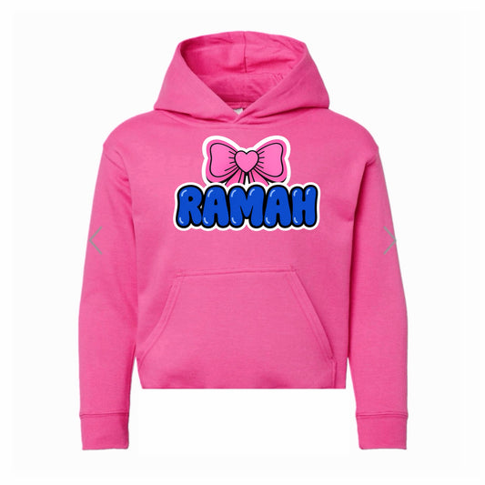 Ramah bow hoodie