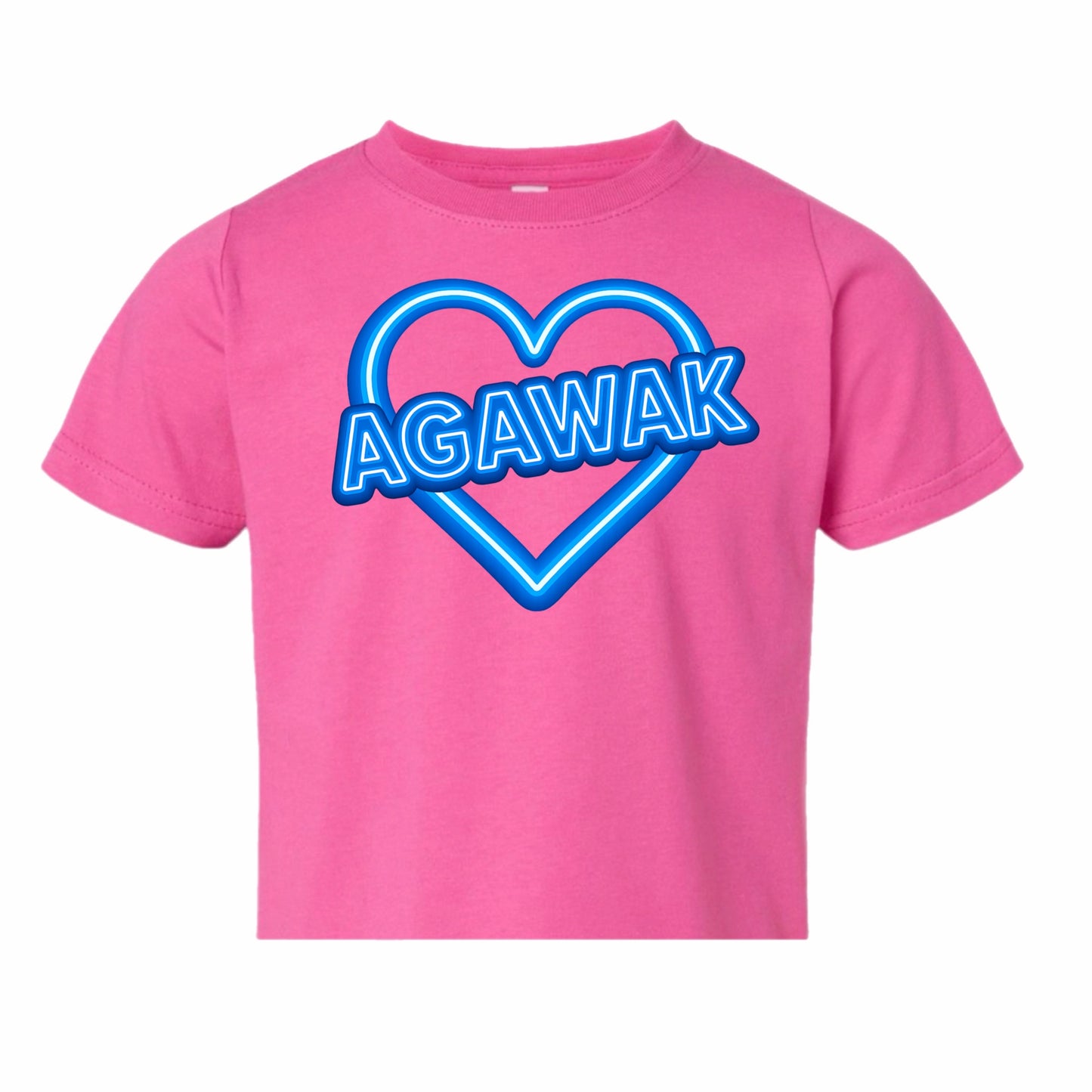Agawak neon sign tee