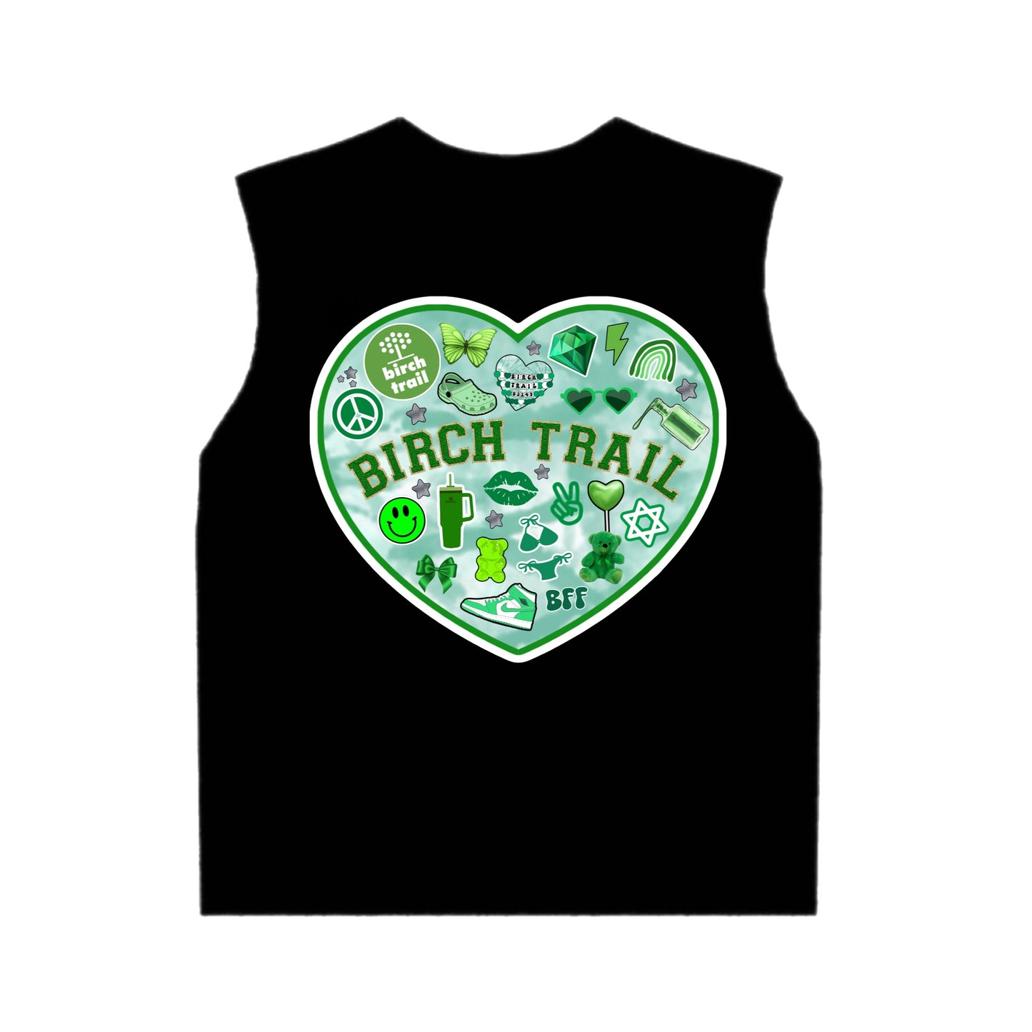 Birch Trail heart tank