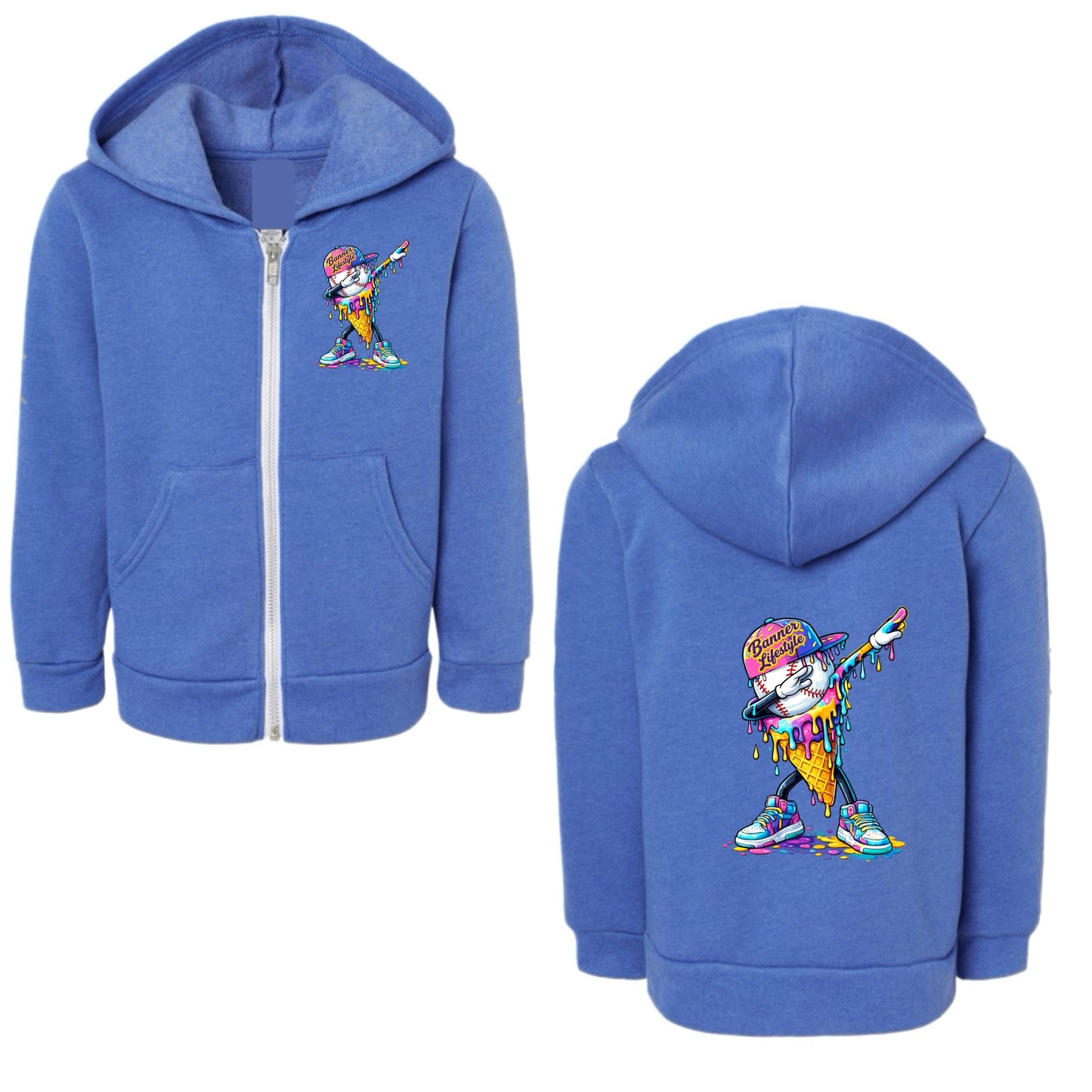 BANNER boys ice cream drip hoodie