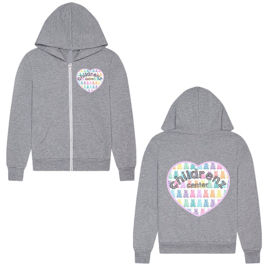 Childrenz Center Gummy Bear Heart Zip-Up