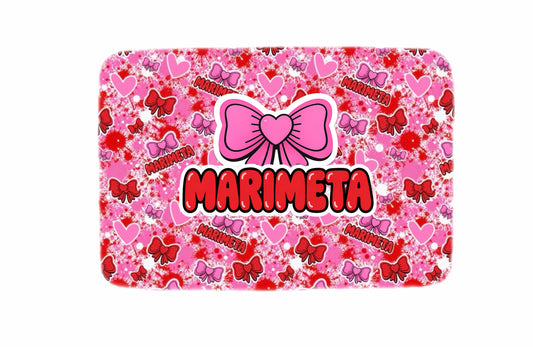 Marimeta bow floor mat