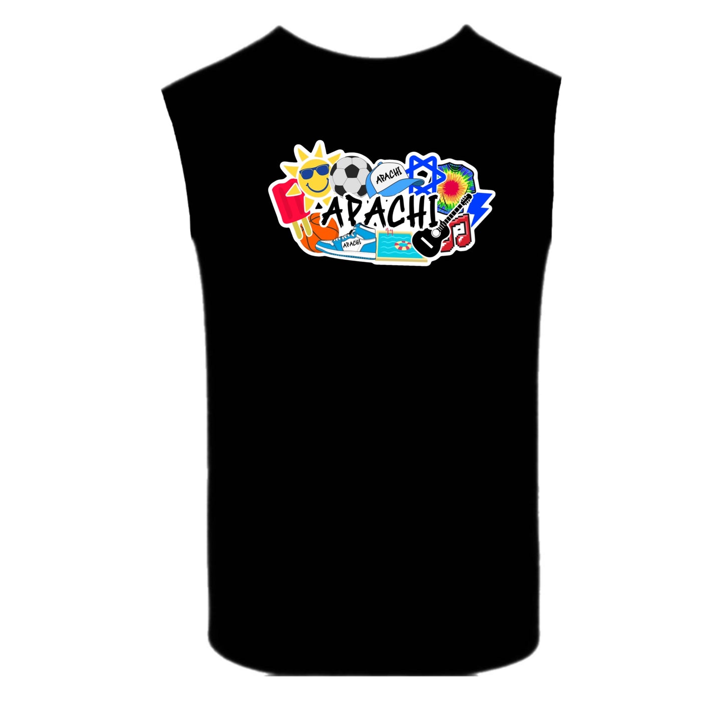 Boys Apachi collage tank