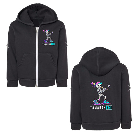 TAMARAK boys baseball skeleton zip hoodie