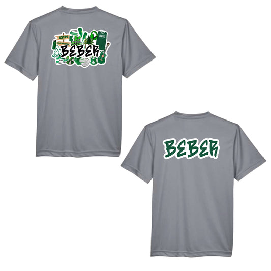 Beber graffiti performance tee
