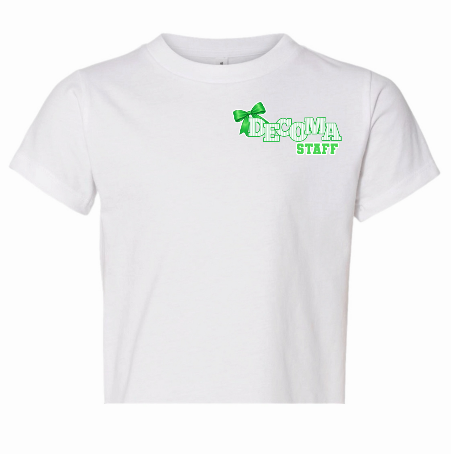 DECOMA STAFF Girls/women bow tee/ tank