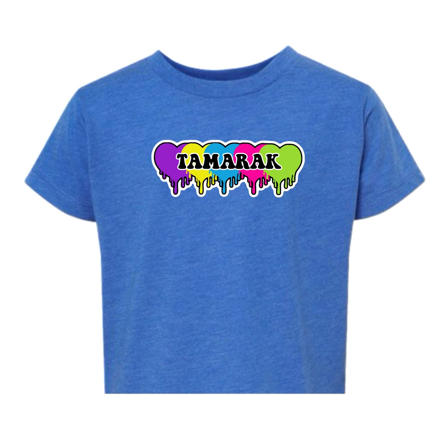 TAMARAK girls neon hearts tee