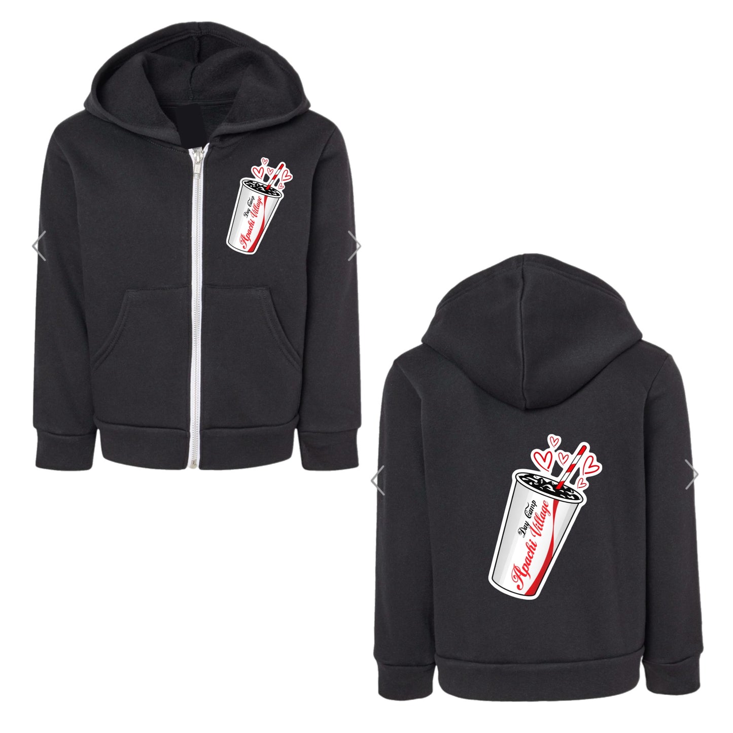 Girls APACHI/ APACHI VILLAGE Diet Coke zip hoodie