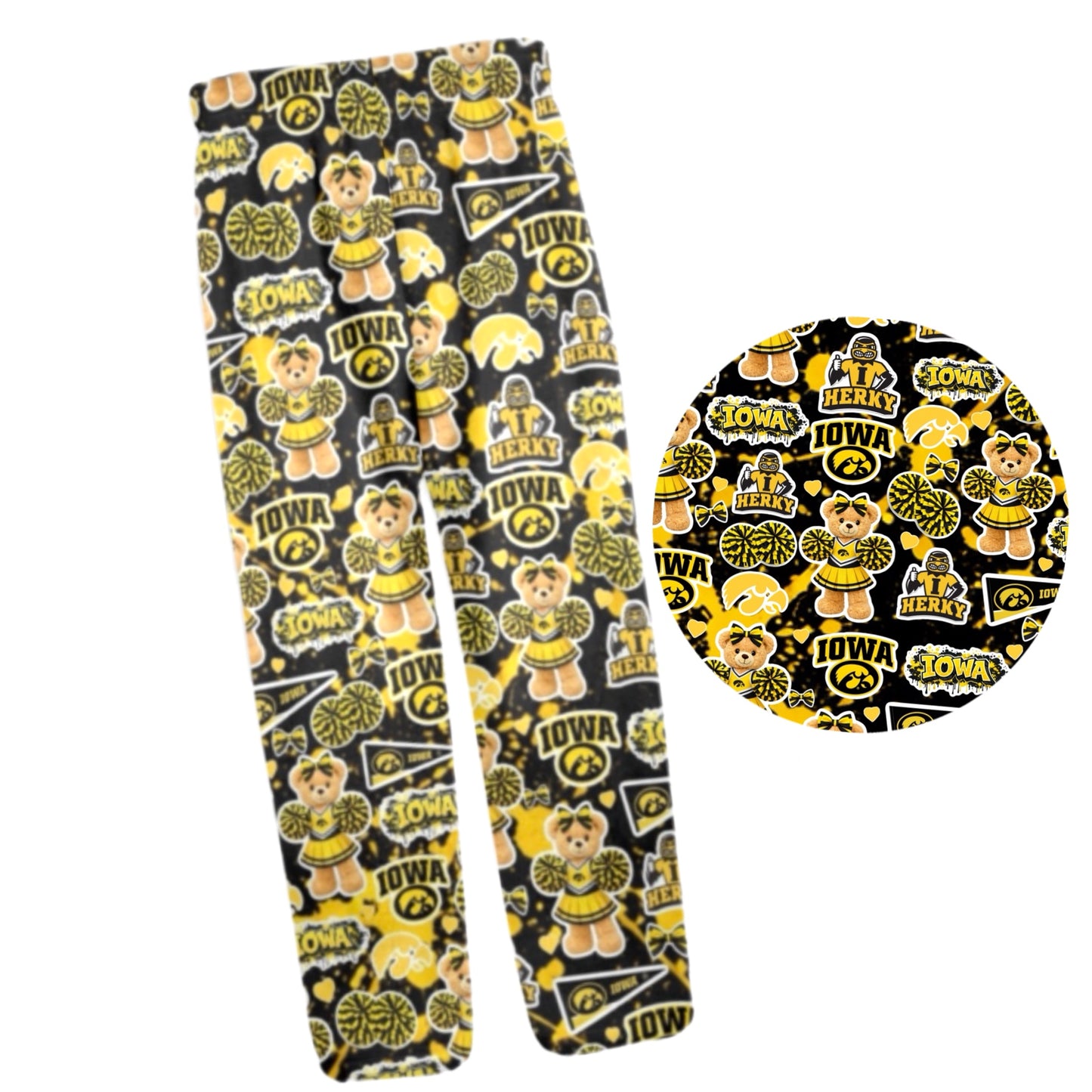Iowa Fleece Pants- Girl's