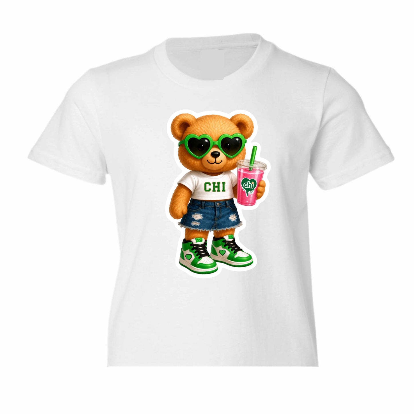 Camp Chi bear tee