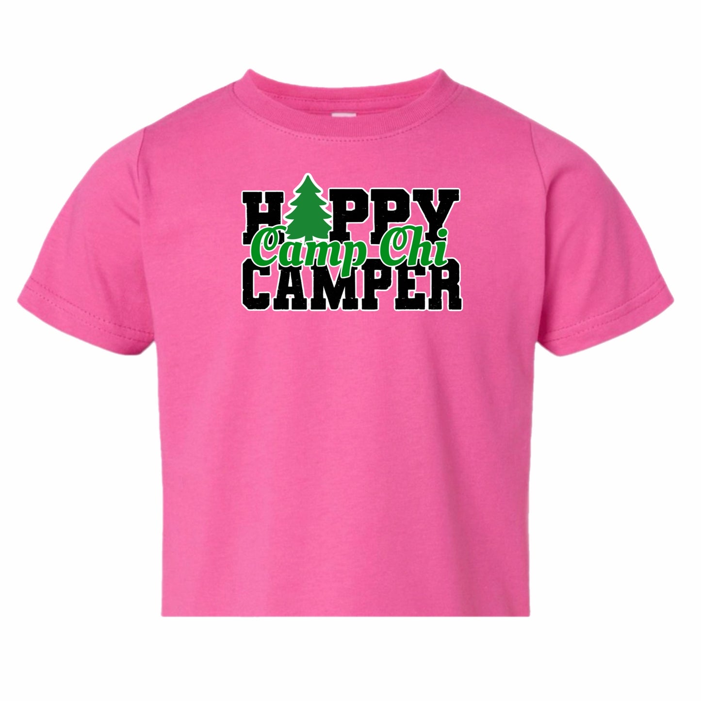 Camp Chi happy camper tee