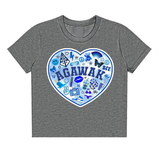 Agawak heart tee
