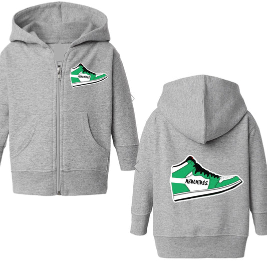 Menominee boys zip hoodie