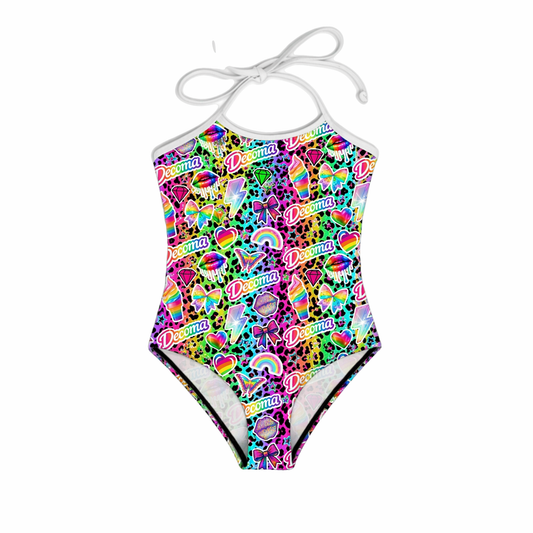 Apachi/ Apachi Village little girls swim suit