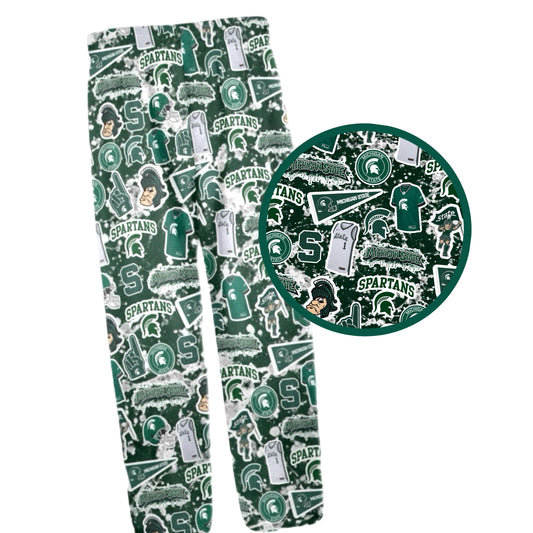 Michigan Spartans fleece pants