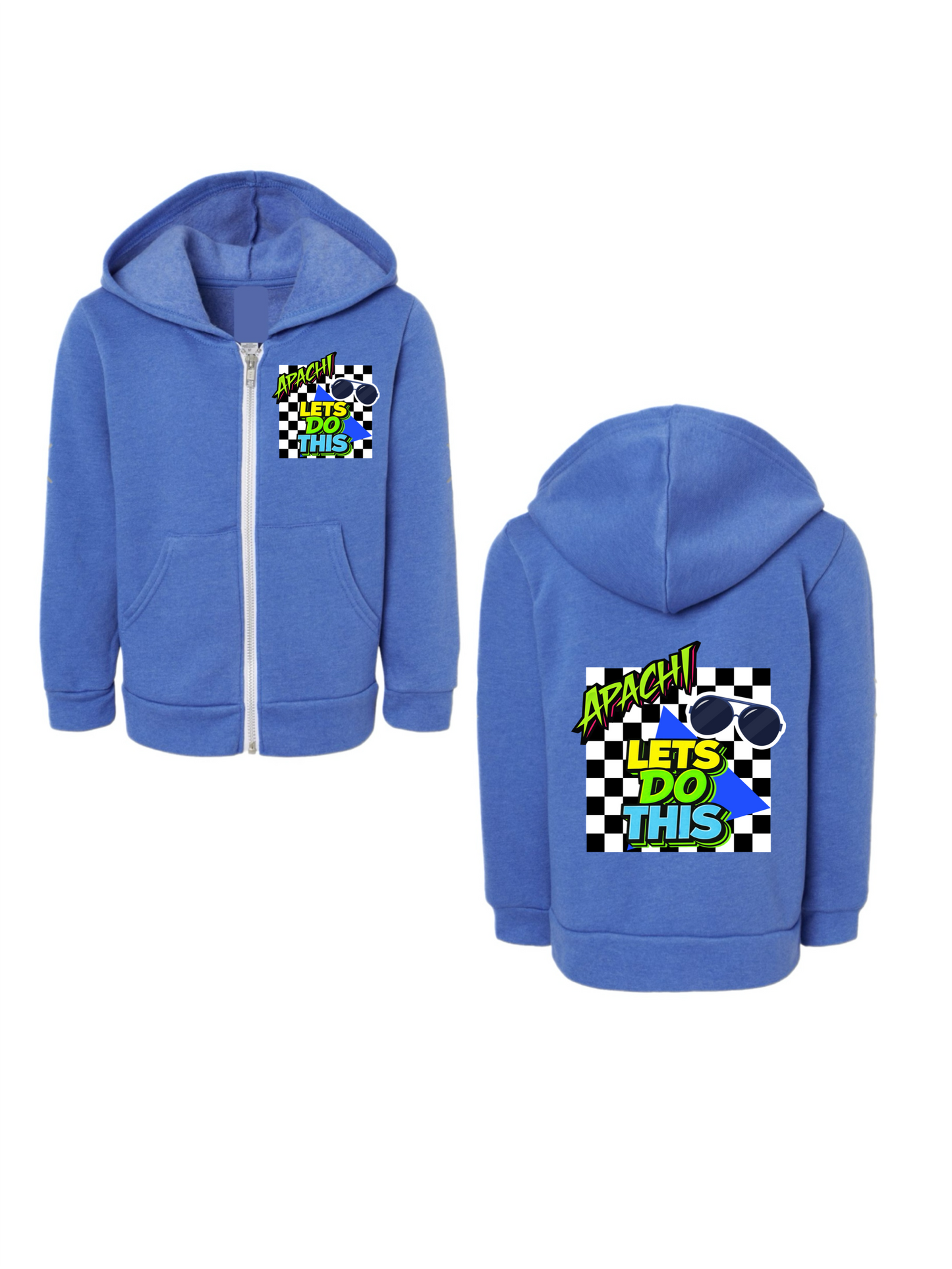 Boys Apachi/ Apachi Village aviator hoodie