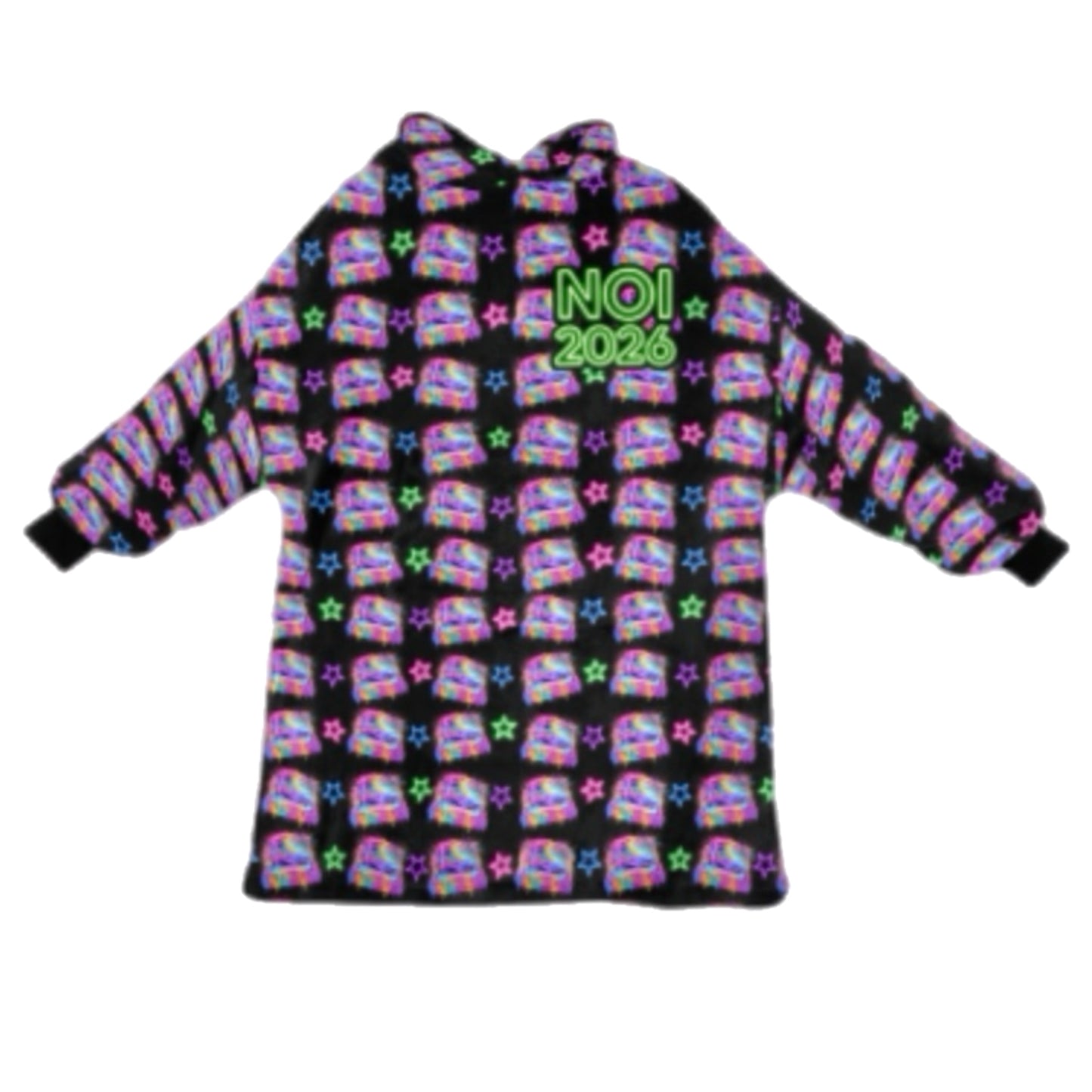 NOI Fleece Blanket Hoodie