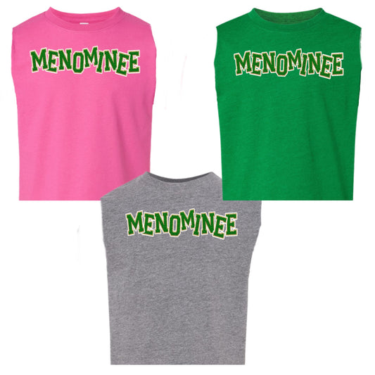 Menominee girls patched tank