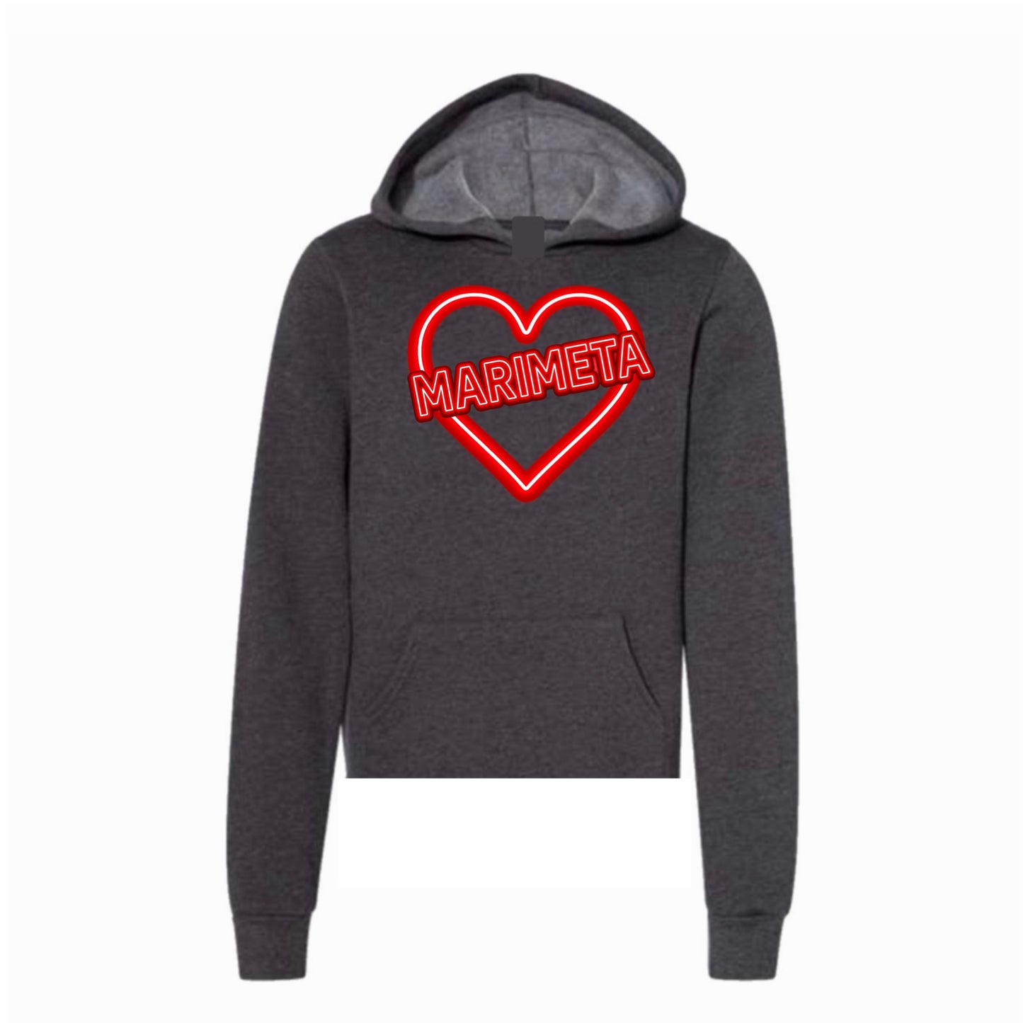 Marimeta neon sign hoodie