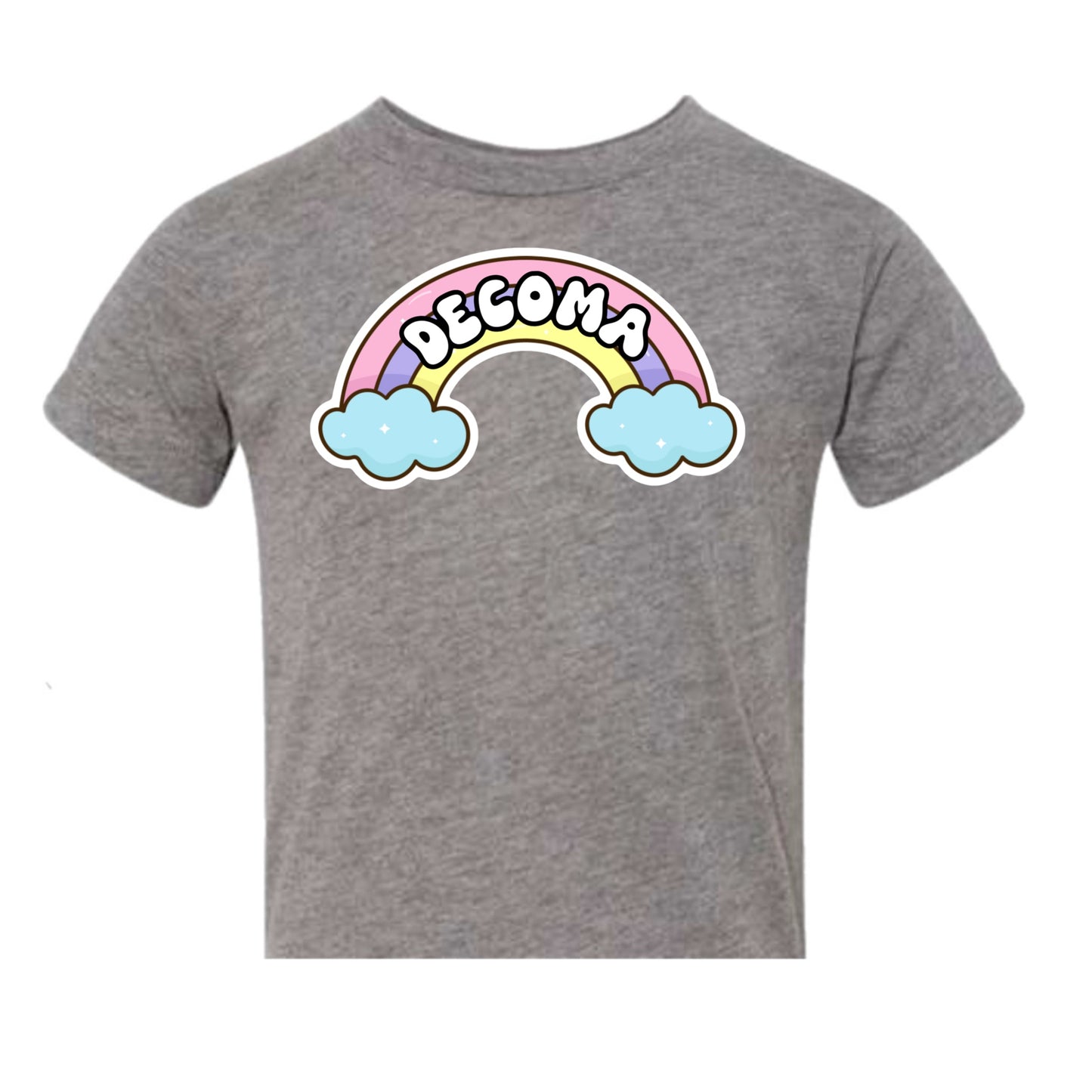 DECOMA Girls rainbow tee