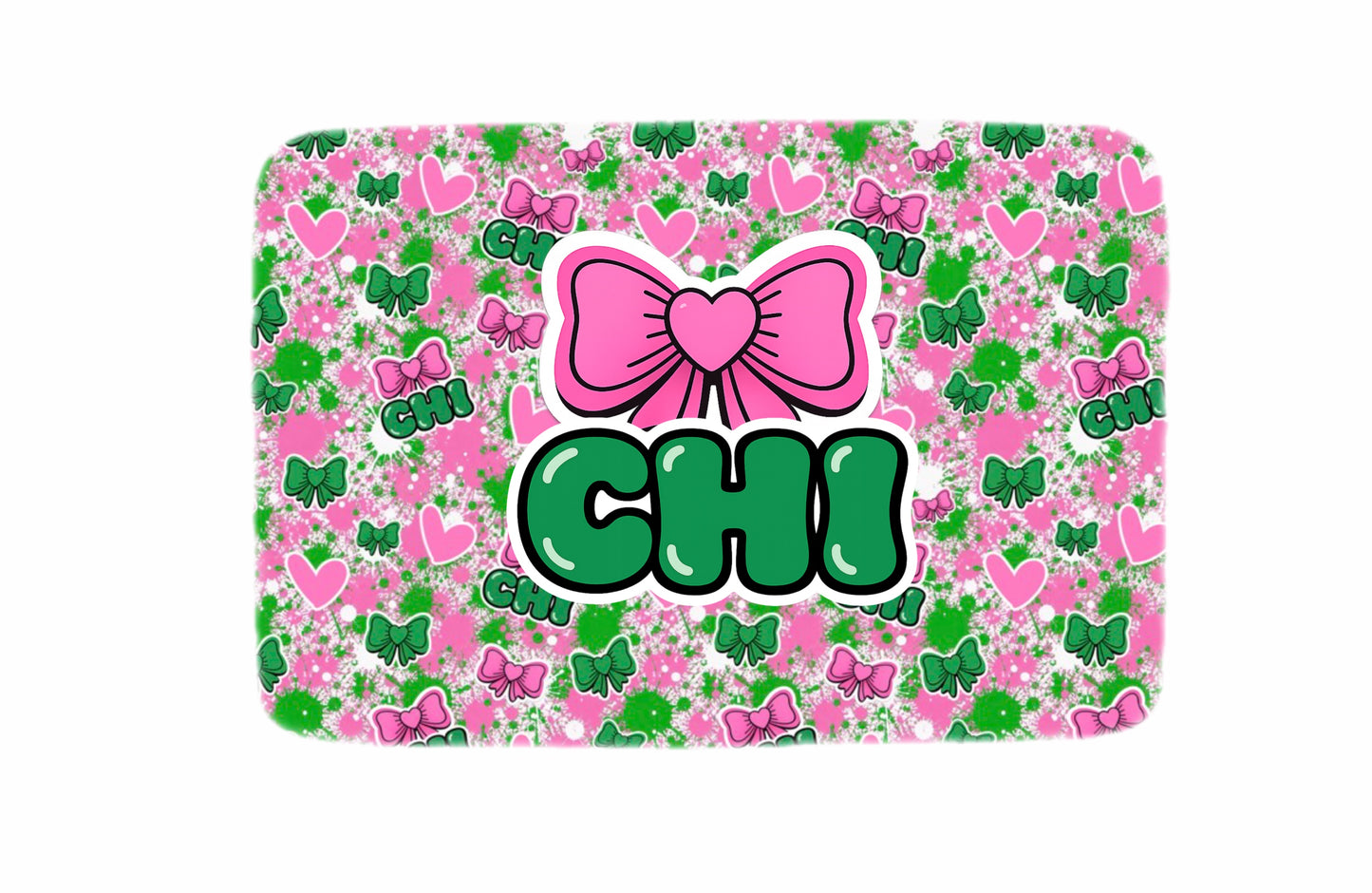 Camp Chi bow floor mat