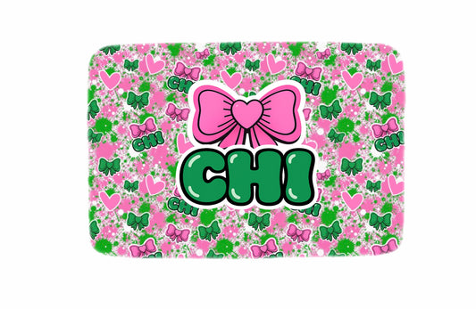 Camp Chi bow floor mat