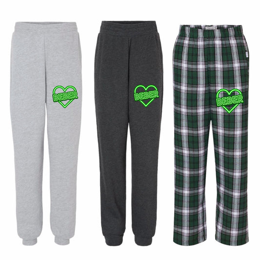 Beber neon sign pants