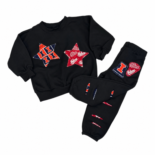 House Divided Crewneck & Jogger Set