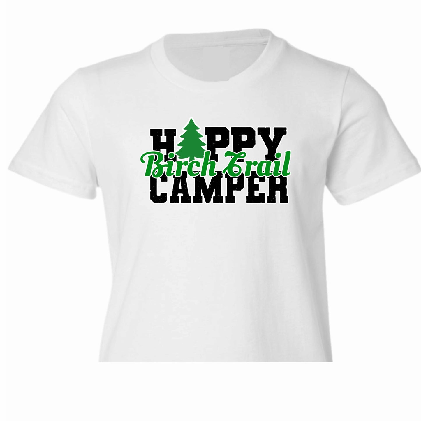 Birch Trail happy camper tee